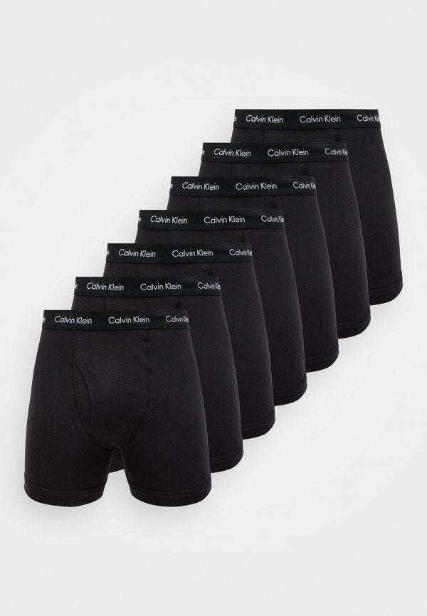Calvin Klein Underwear STRETCH 7 PACK - Boxer briefs - black