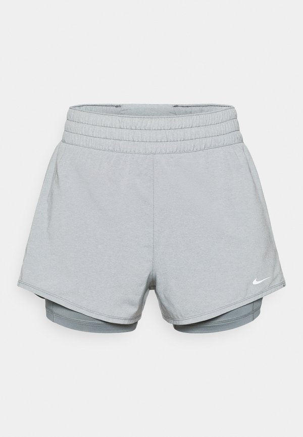 Nike Performance ONE SHORT - Sports shorts - smoke grey/white
