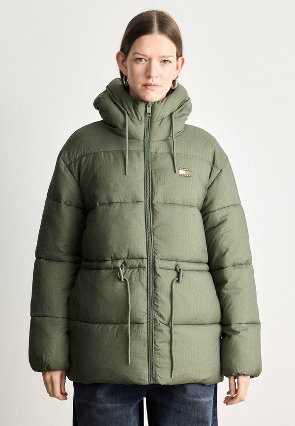 Tommy Jeans HOODED MIDI PUFFER