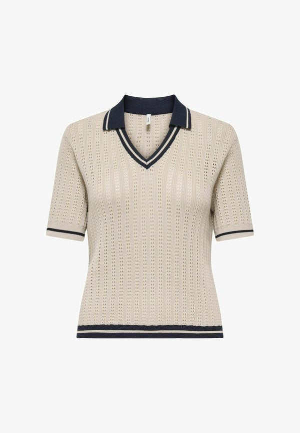 ONLY ONLSPORTI - Polo shirt - pumice stone
