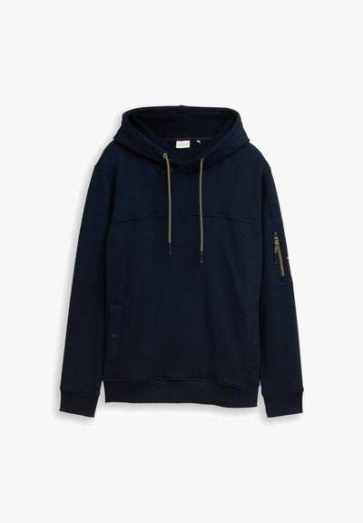TOM TAILOR MIT TASCHEN - Hoodie - sky captain blue