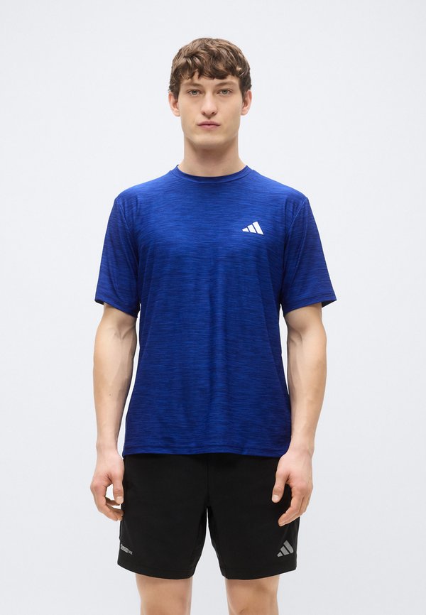 adidas Performance Sports T-shirt - dark blue melange