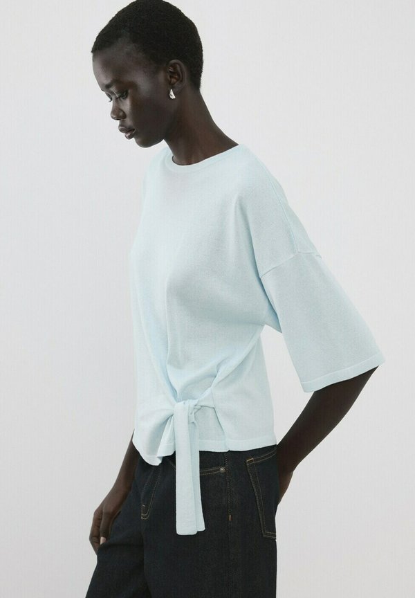 Mango Jumper - light blue