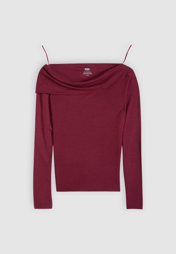 Levi's® CLARA - Long sleeved top - tawny port