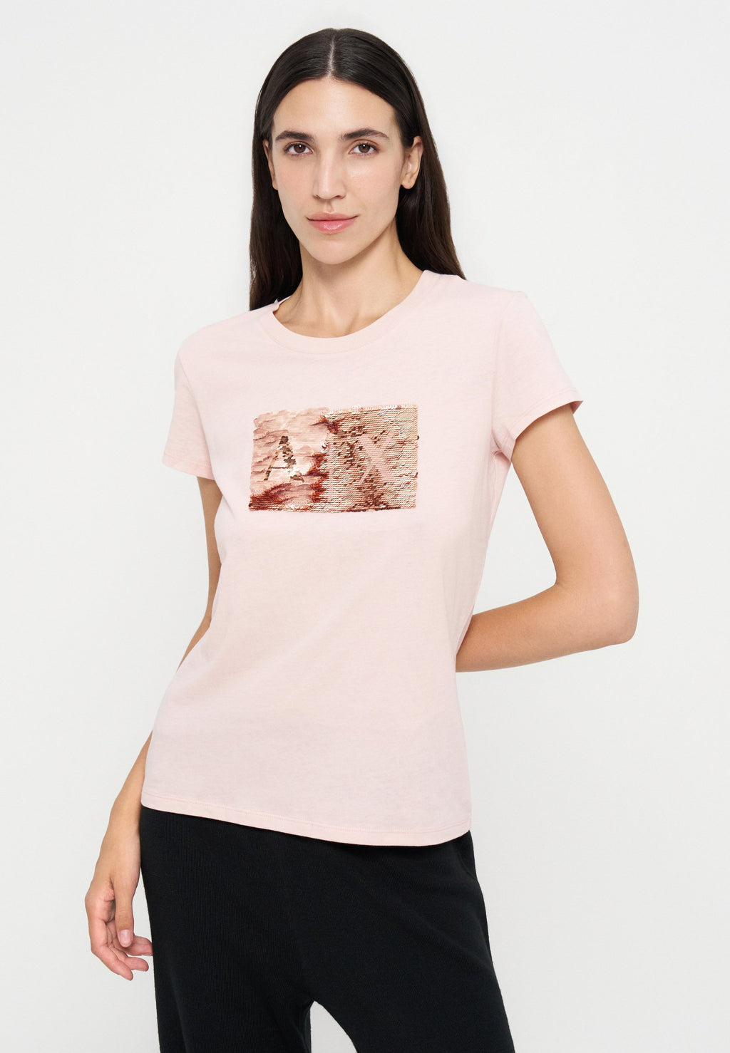 Armani Exchange T-Shirt print Media 4