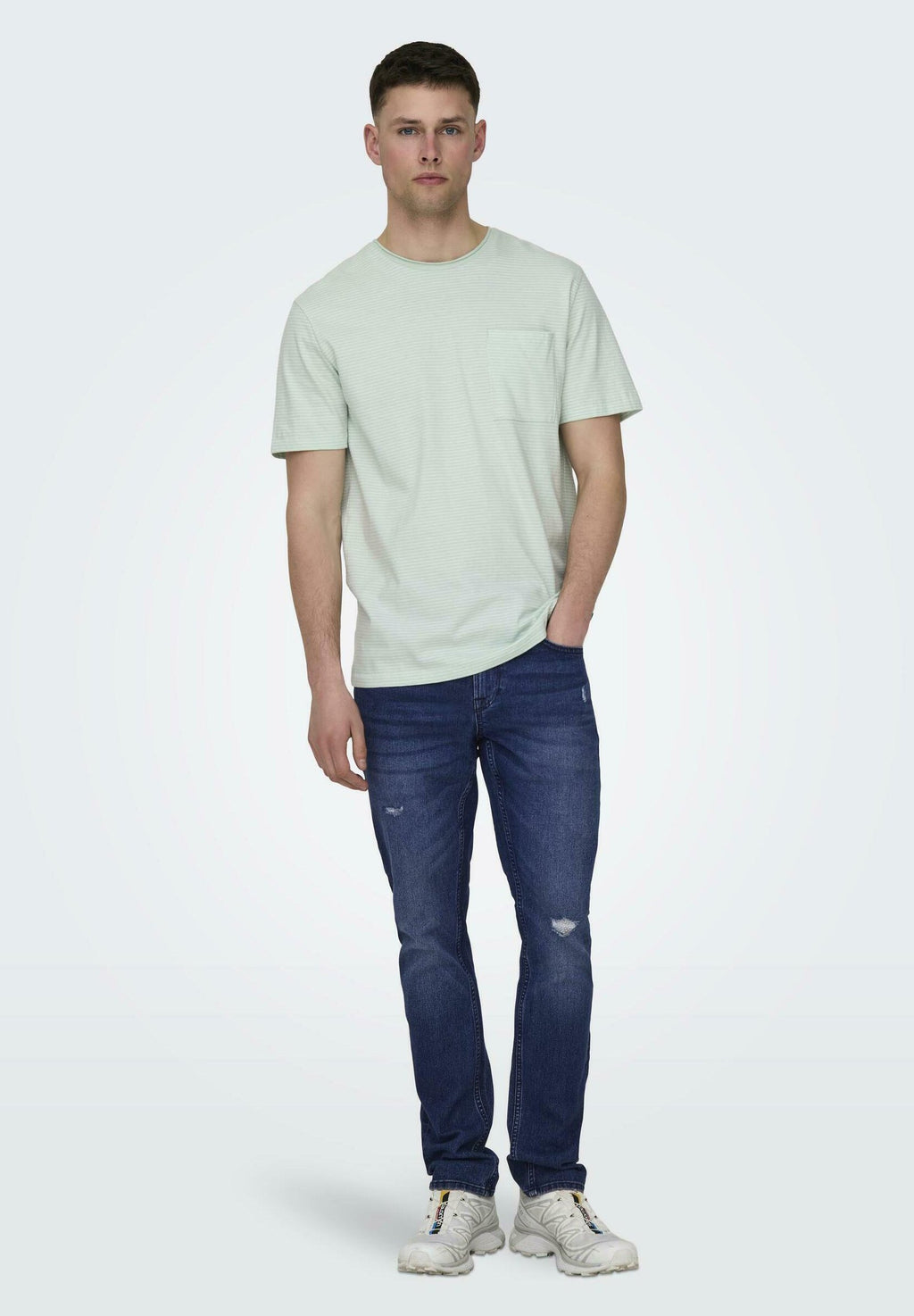 Slim fit ONSLOOM Mid rise Media 2
