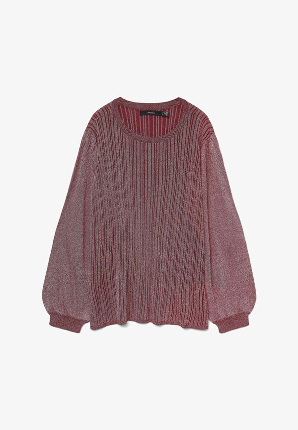 Vero Moda Curve Knitted VMCTALIA Knitted - Jumper - syrah