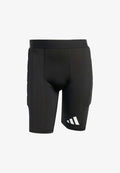 adidas Performance SQUADRA25 PADDED GOALKEEPER SHORT TIGHT - Leggings - black   white