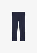 Calvin Klein BIRDS EYE SLIM TROUSER - Suit trousers - ink