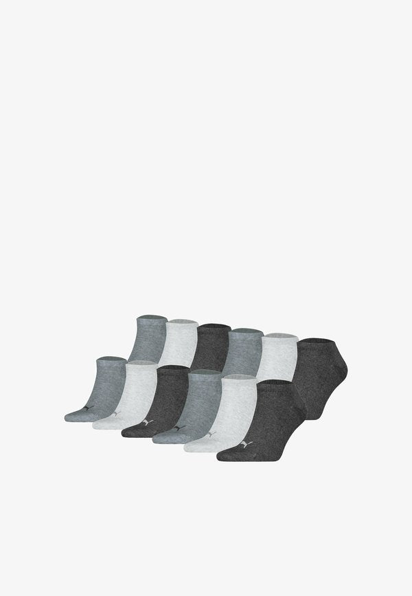 Puma UNISEX 12 PACK - Sneaker socks - grau