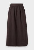 Vero Moda VMCILLA High waist Long - A-line skirt - chocolate torte