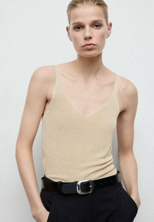 Mango Top - gold-coloured