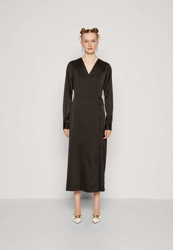 YAS Tall YASPELLA WRAP MIDI DRESS