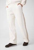 Guess JOGGER MIT SEITENSTREIFEN - Tracksuit bottoms - mehrfarbig, weiß
