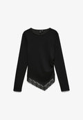 Vero Moda VMMILLE - Long sleeved top - black