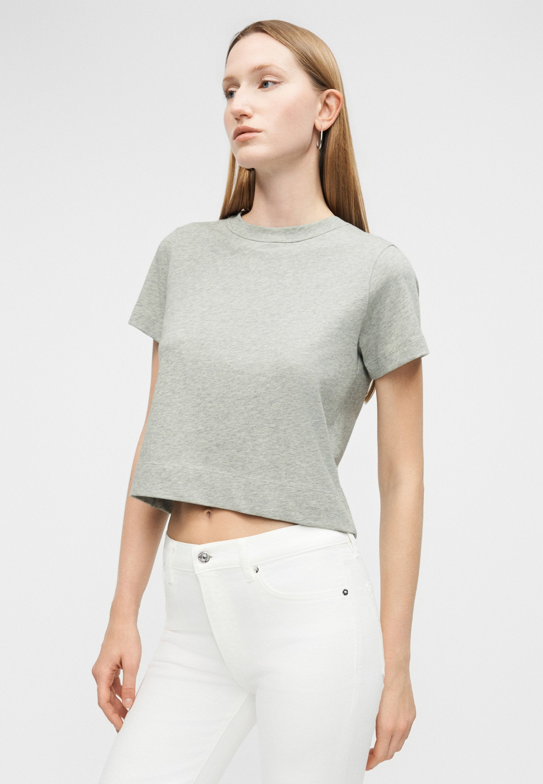 FRAME THE HEATHER BOXY TEE