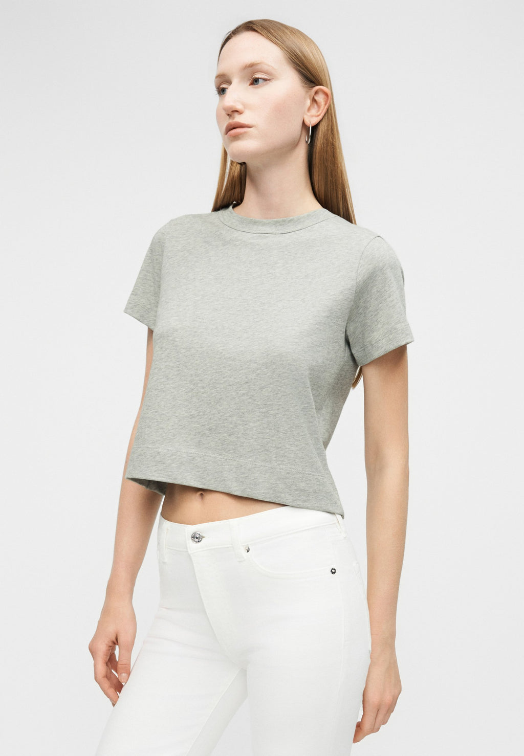 FRAME THE HEATHER BOXY TEE