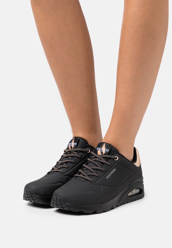 Skechers Trainers - black/rose gold
