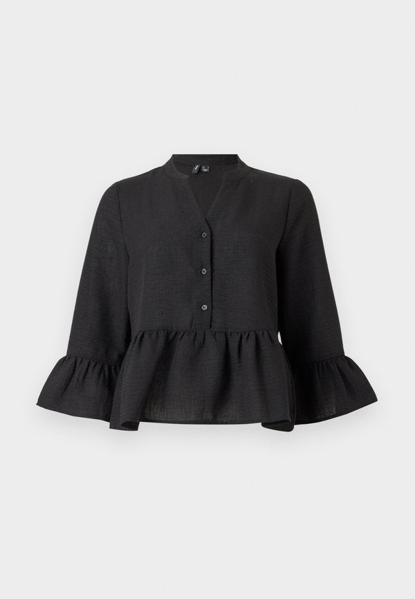 Vero Moda VMLUME V NECK - Blouse - black