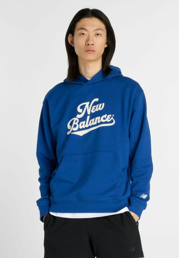 New Balance ATHLETICS LEGACY  - Hoodie - galaxy blue