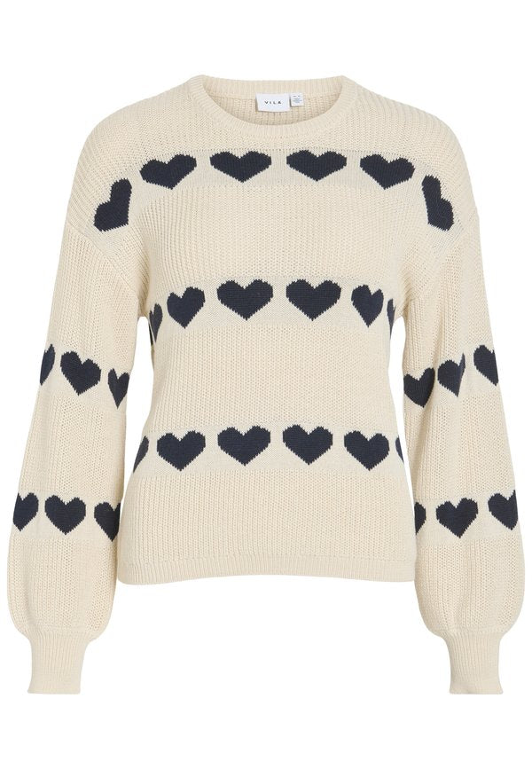 VILA Knitted VIJAMILLA jacquard