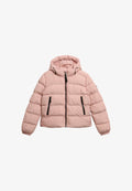 Superdry & Co SUPERDRY HOODED SPORTS PUFFER JACKET.. - Winter jacket - vintage blush