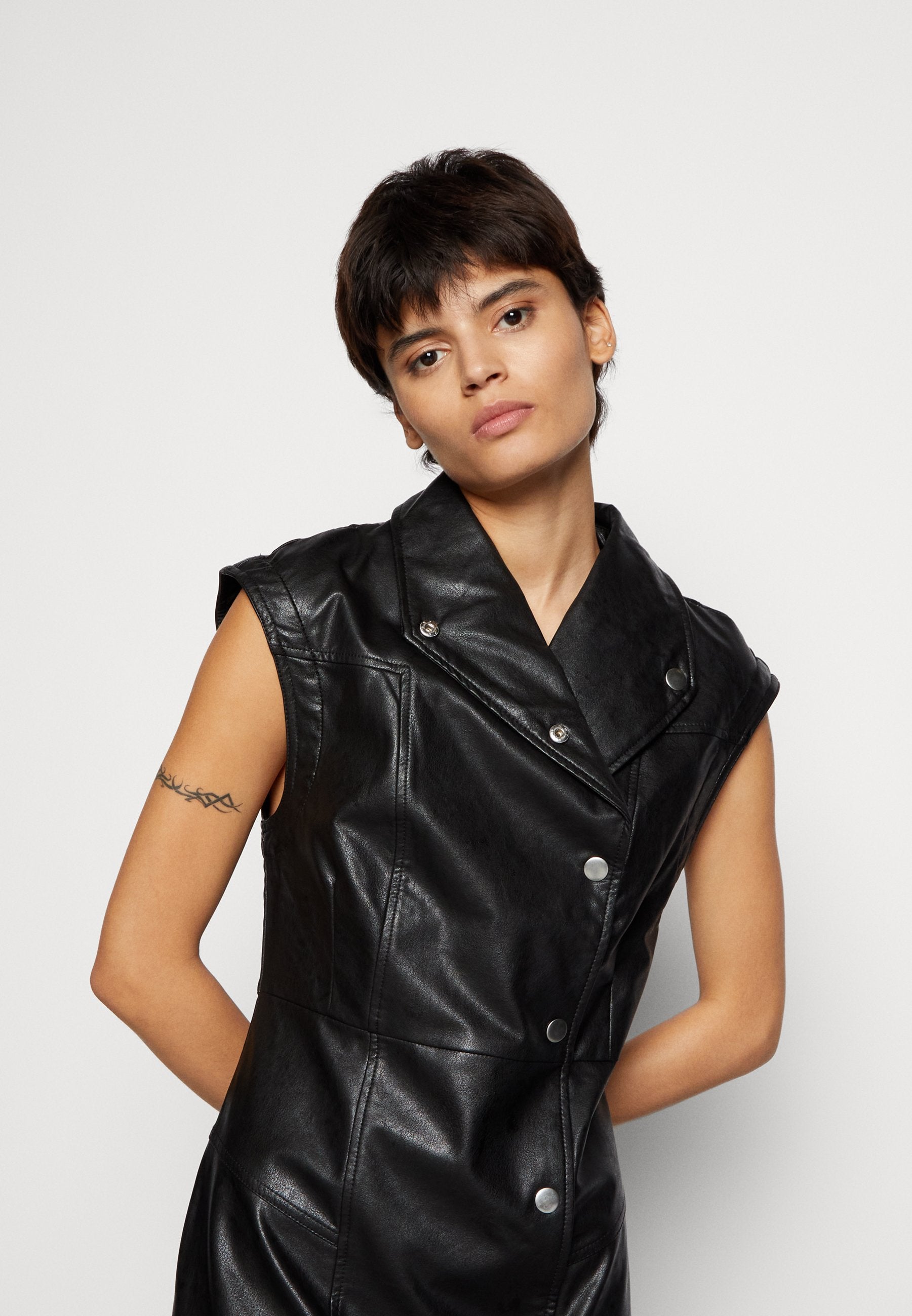 ONLY ONLCAMILA  BIKER DRESS