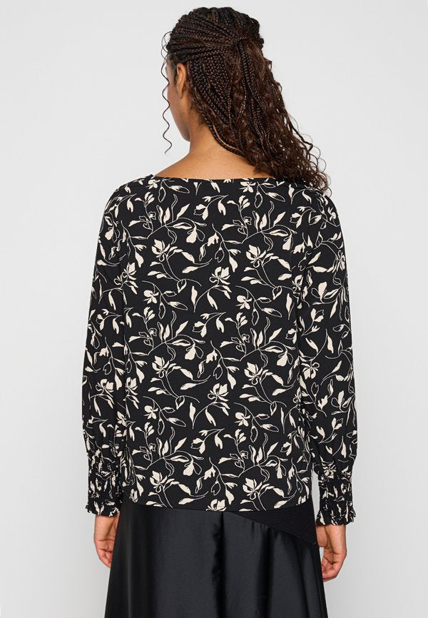 Vero Moda VMLINDA LS SMOCK TOP ZLO GA