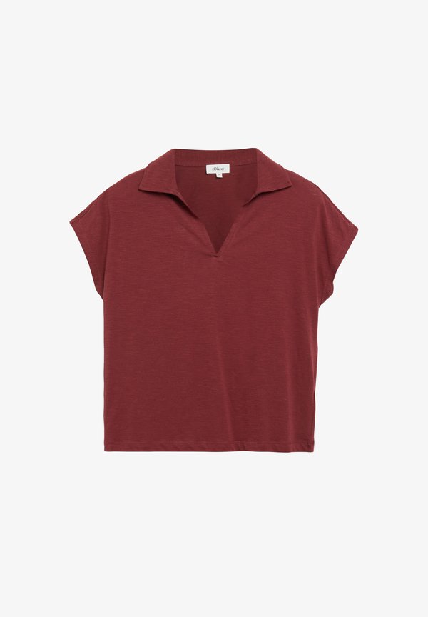 s.Oliver POLO-SHIRT - Polo shirt - bordeaux