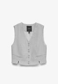 Vero Moda s VMCASSIDY Tailored Waist - Top - vapor blue