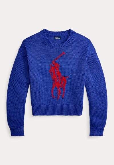Polo Ralph Lauren BIG PONY COTTON CREWNECK SWEATER