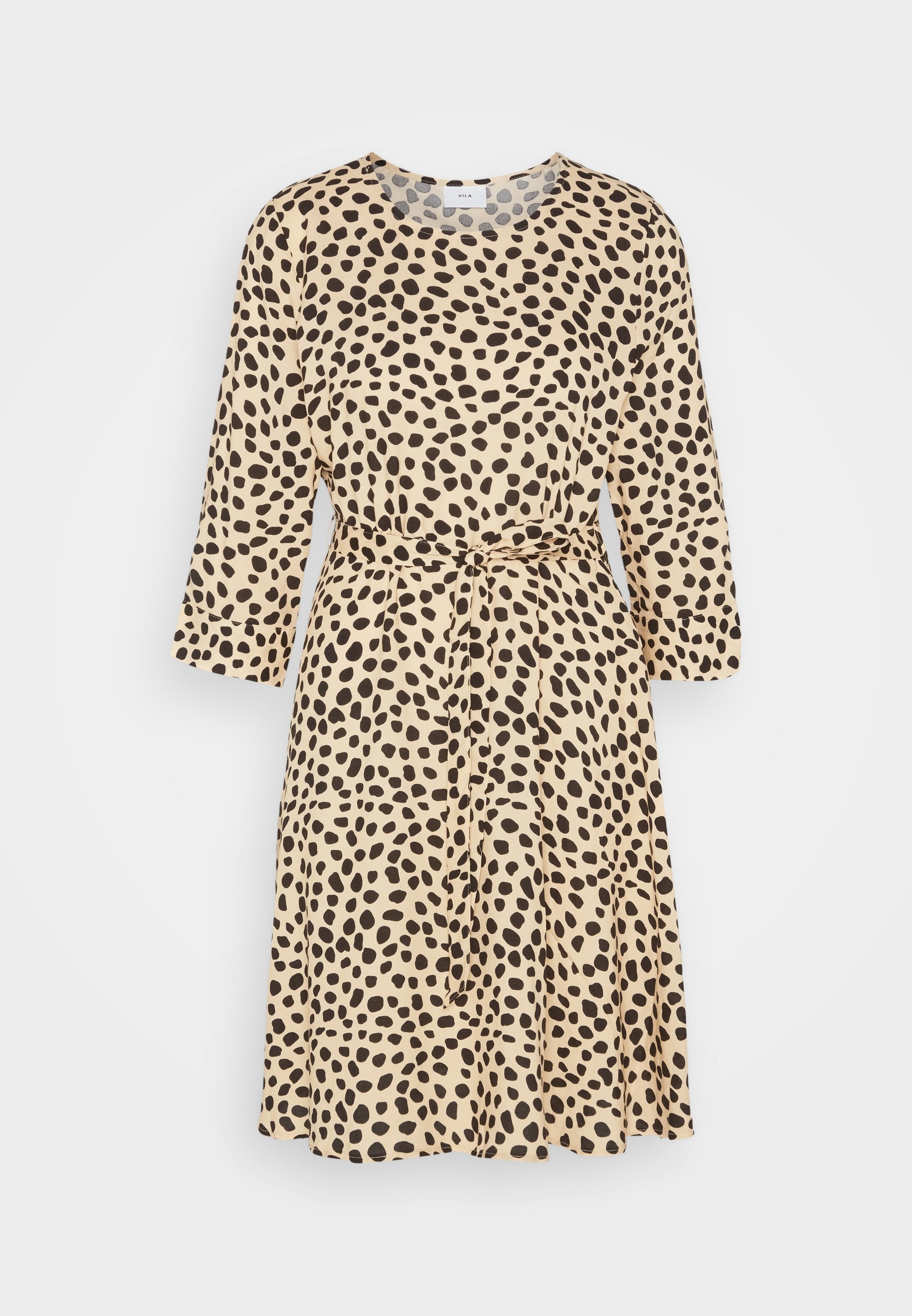 VILA VICELINA O NECK 3/4 DRESS
