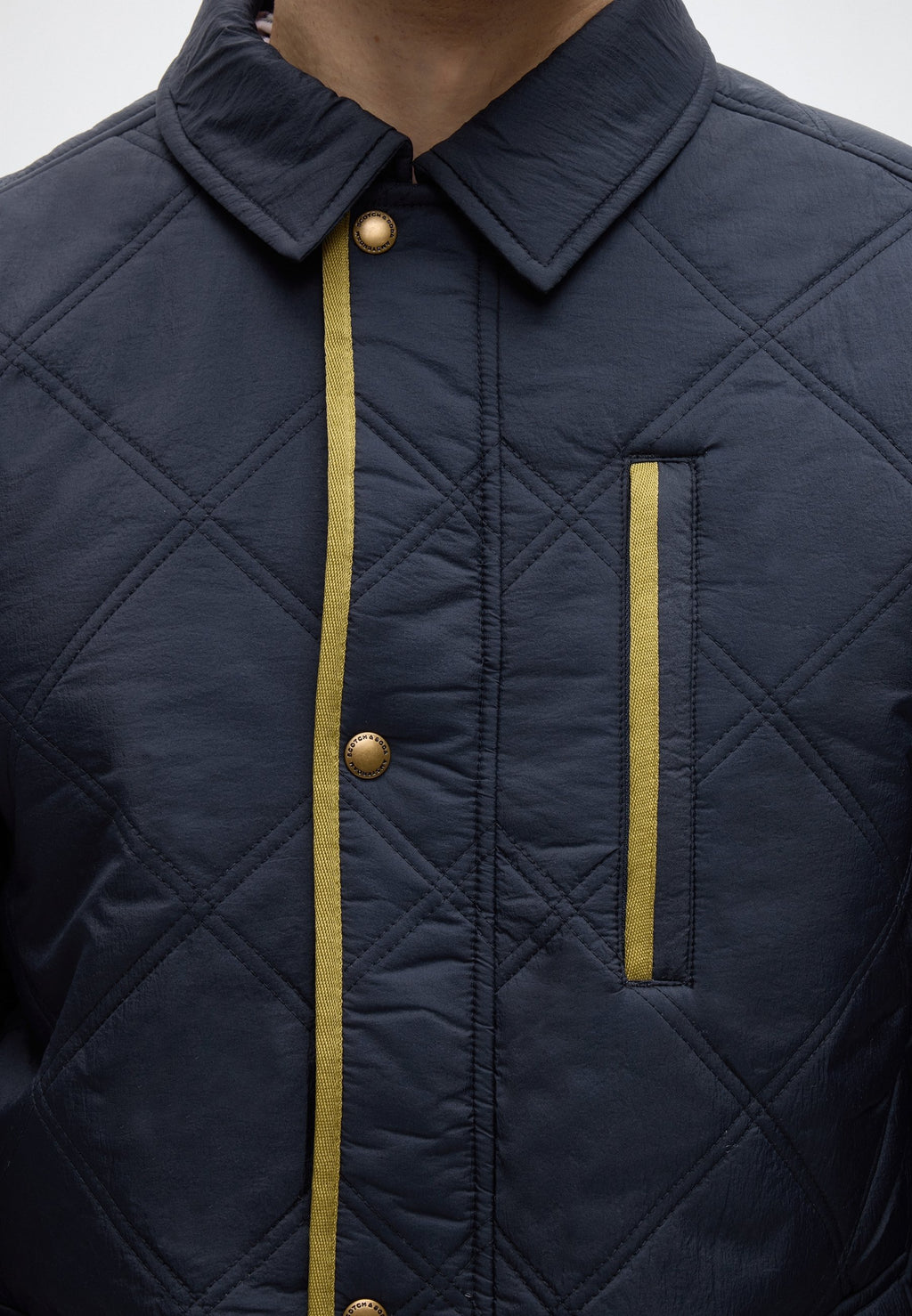 Scotch & Soda LIGHTWEIGHT QUILTED JACKET
