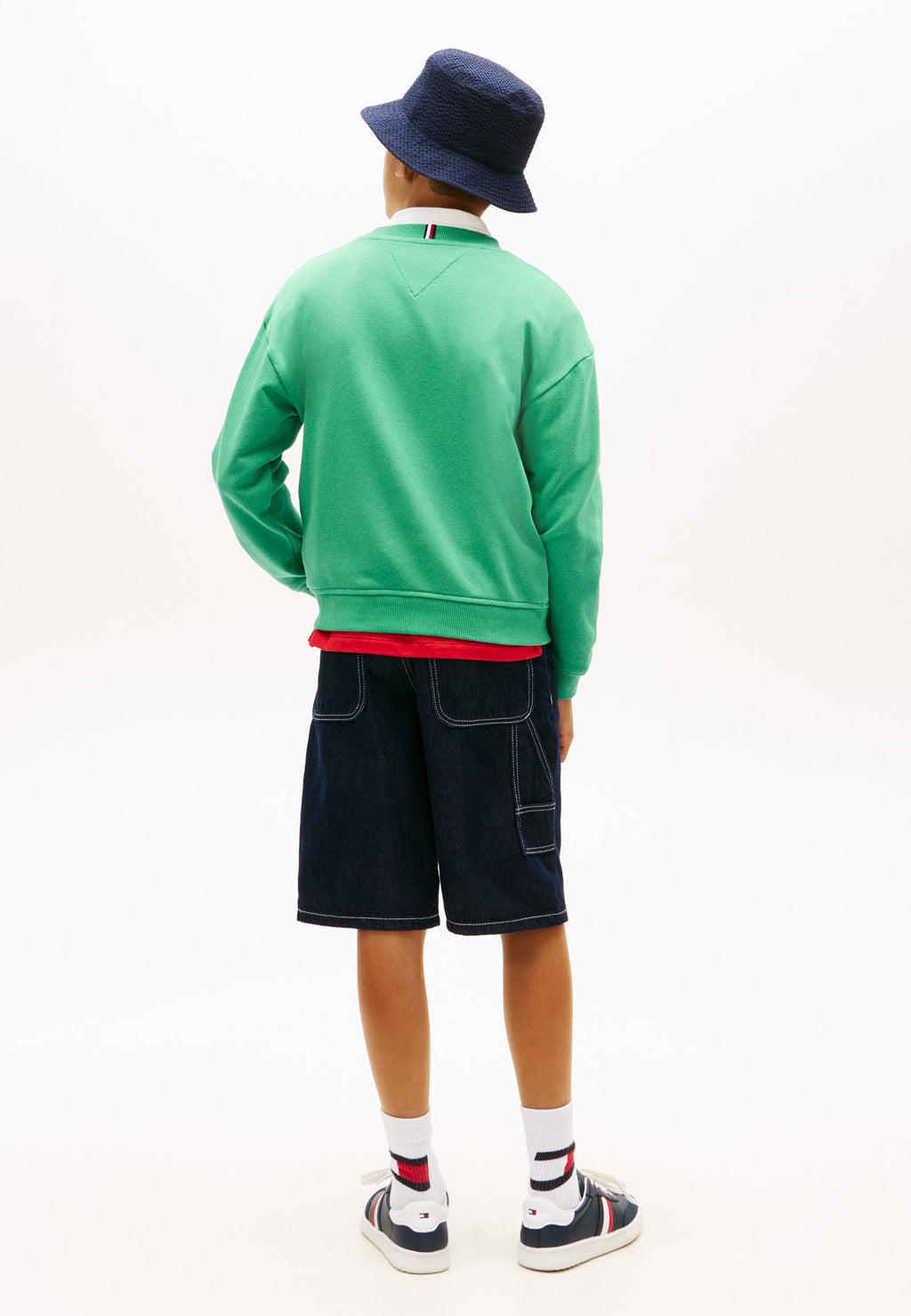 LOGO TERRY CREW NECK SWEATSHIRT Media 4