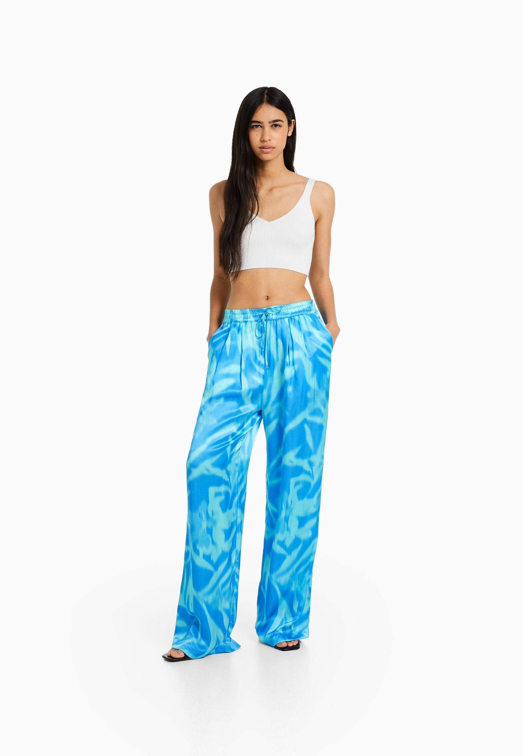 Bershka WIDE LEG WITH POCKET