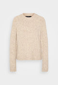 Vero Moda Tall VMINGRID O NECK  - Jumper - silver mink melange