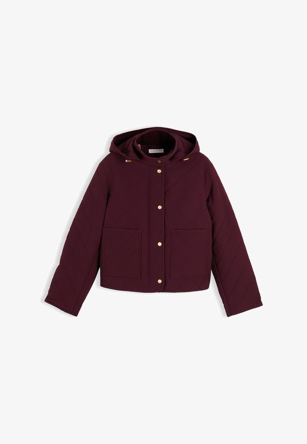 Tommy Hilfiger Light jacket - deep burgundy