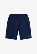 Tommy Hilfiger LOGO TERRY SWEAT SHORTS - Shorts - navy