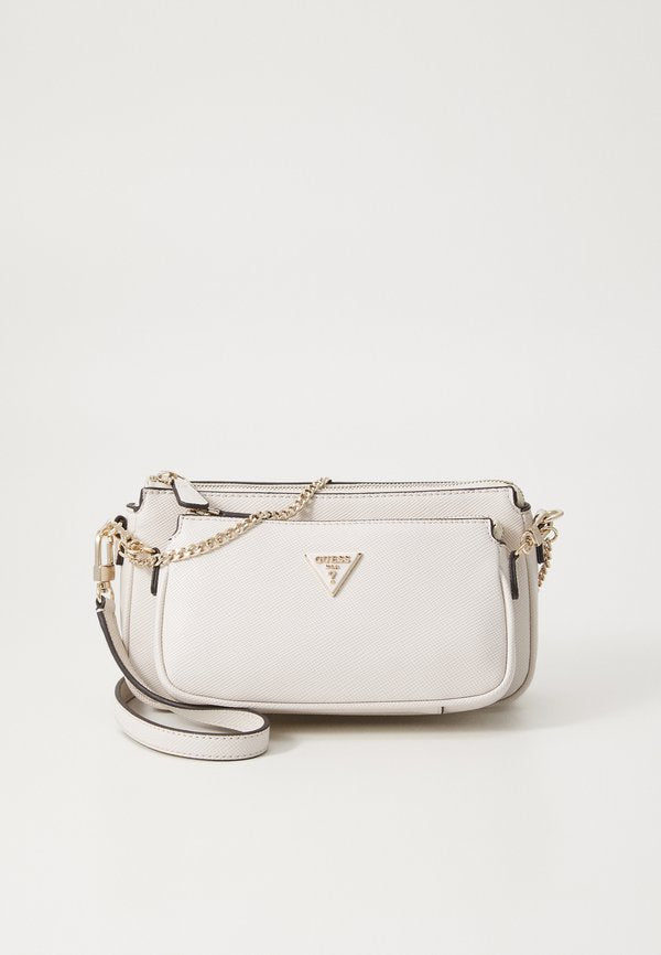 Guess NOELLE II POUCH - Cross body bag - bone