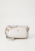 Guess NOELLE II POUCH - Cross body bag - bone