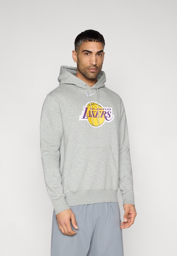 Nike Performance LOS ANGELES LAKERS LAL CLUB LOGO - Club wear - dark grey heather