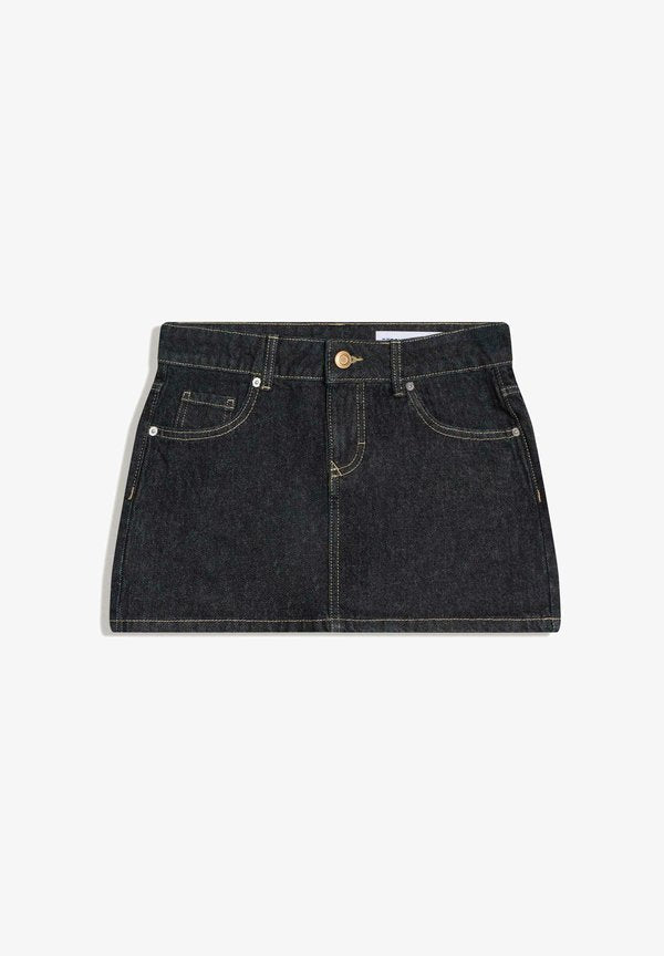 Bershka Denim skirt - royal blue