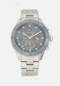 Tommy Hilfiger MELLIE - Watch - silver-coloured/blue