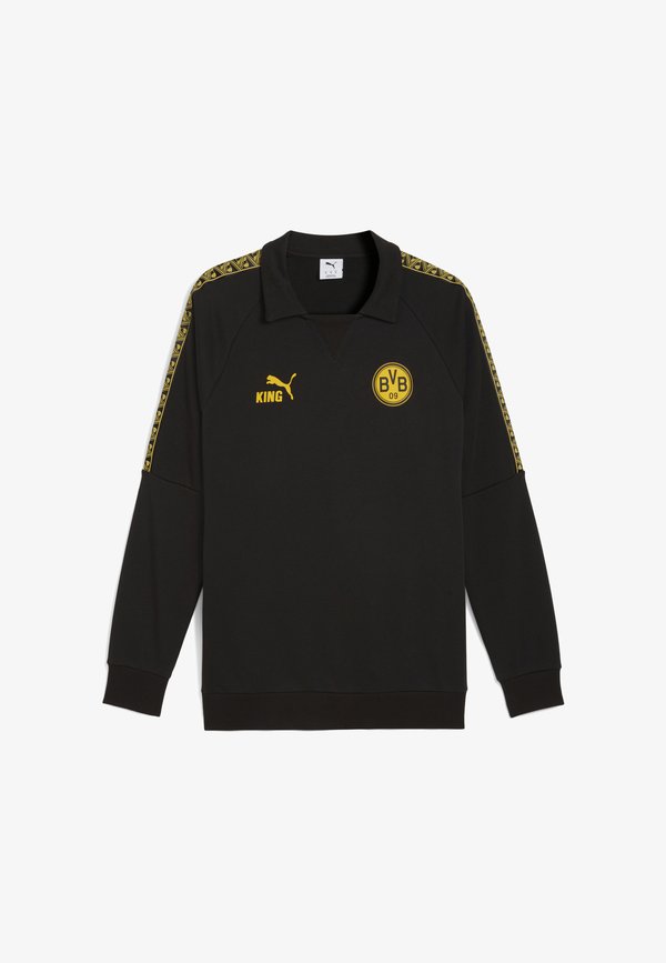 Puma BVB KING DRILL   - Long sleeved top - black yellow sizzle