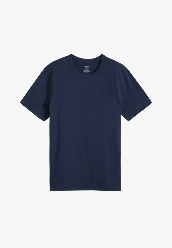 Levi's® LEVI'S ORIGINAL TEE GARMENT DYE OXBLOOD - Basic T-shirt - dunkelblau