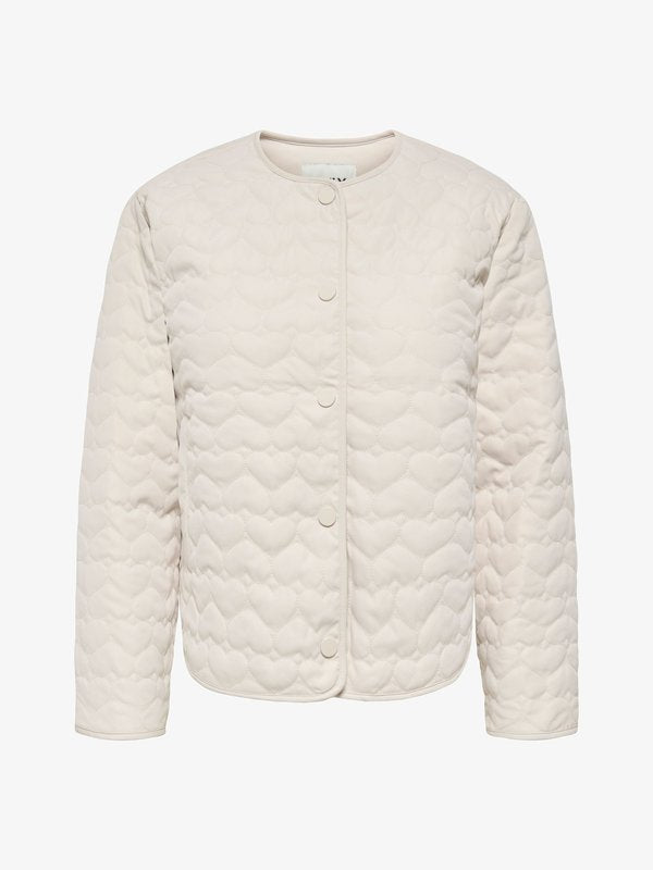ONLY Quilted ONLHEART Quilted - Light jacket - moonstruck