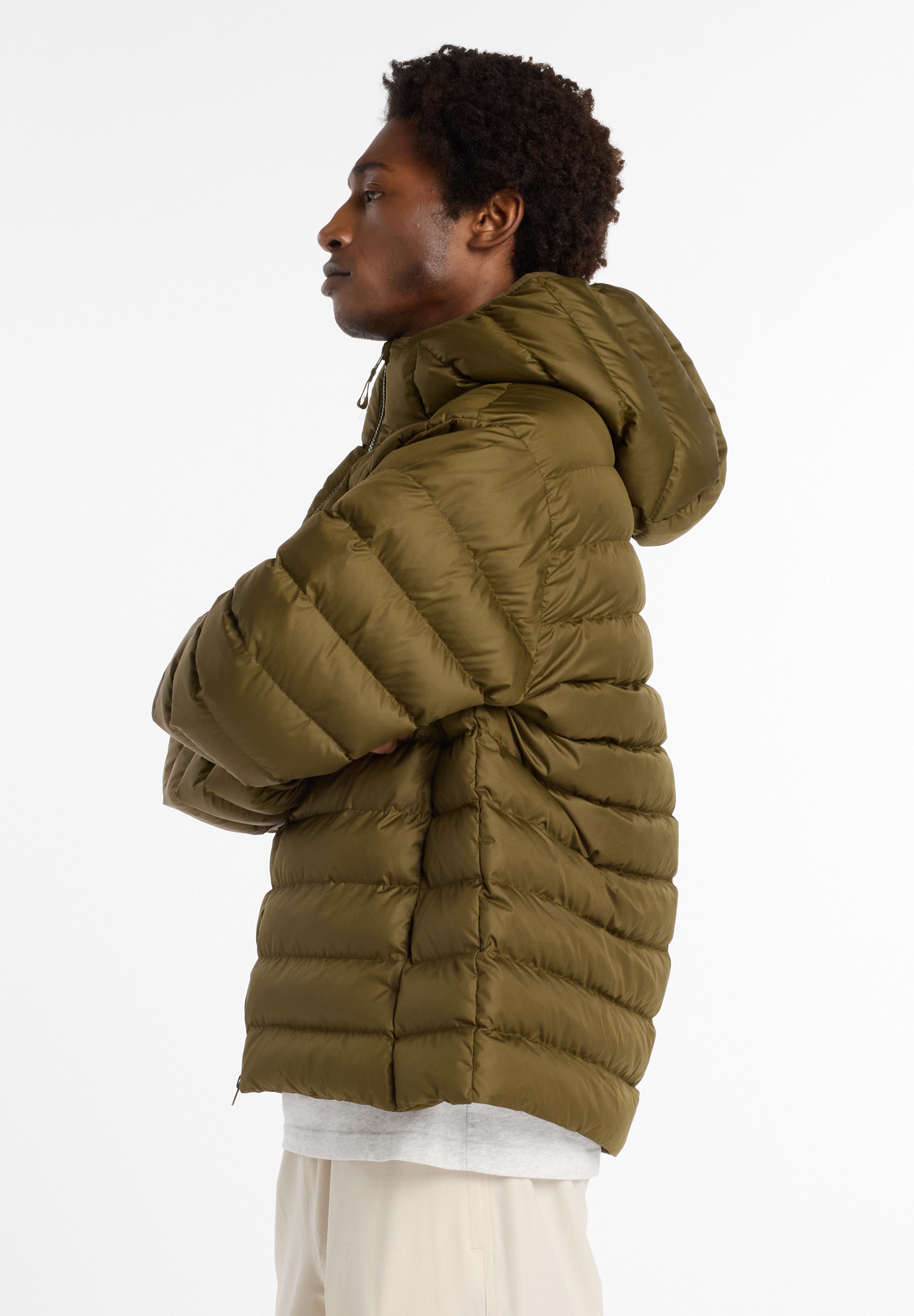 New Balance HOODED PUFFER JACKET