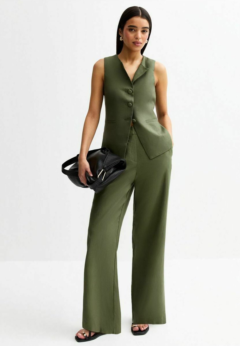 New Look LINEN BLEND WIDE LEG