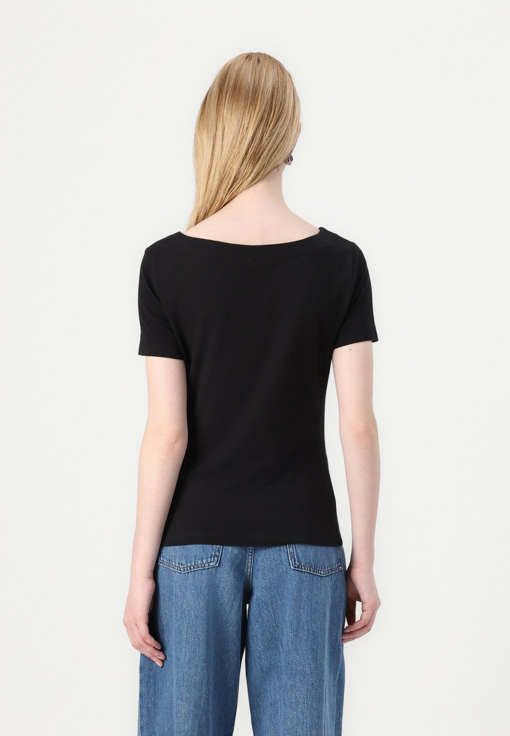 ONLY ONLLIVE LOVE LIFE BOATNECK