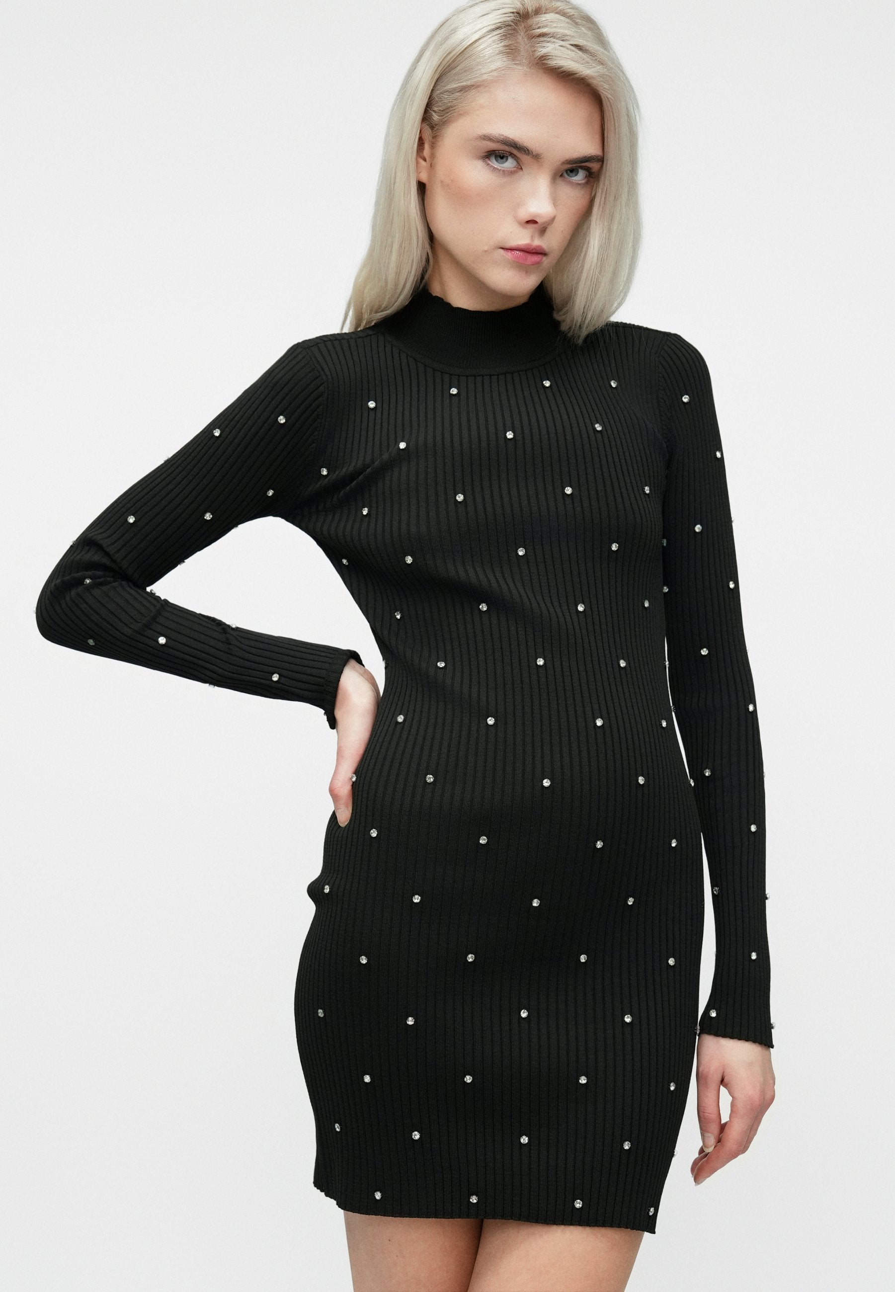ONLBEA HIGH NECK BLING DRESS Media 5